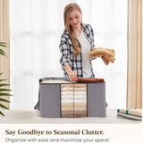 Förvaringslådor med handtag för klädesorganisation Carvallo