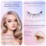 Luxora Återanvändbar Magnetisk Ögonskugga & Pincett Set Ingen Lim Behövs Carvallo