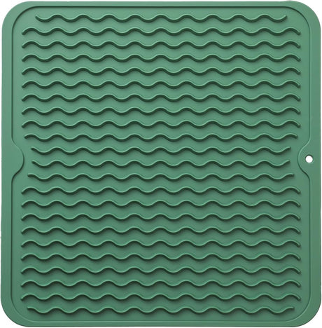 Carvallo Silikon Kökmatta | Värmetålig & Halkfri | Diskmatta, Kylskåp- & Lådinlägg | BPA-fri & Enkel att Rengöra Carvallo