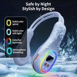 Handsfree-halsfläkt - 360° justerbar bladlös kylning MILA Sverige