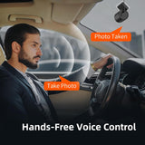 Royallure Mini Dash Cam med WiFi, röststyrning och 24H parkeringsvideoinspelare Carvallo