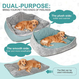 Pawelux All-Season Hypoallergenic Thick Dog Bed - Mjuk, Varm & Maskintvättbar Carvallo