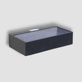 Carvallo-Utebelysning LumiRise | Up & Down Light | Aluminium & Glas | Med skymningssensor | IP65 Väderbeständig Carvallo