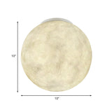 Maanglas Plafondslampa - Modern Design för Balkong Carvallo