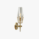 Vägglampa Modern Mässing Glas Sconce Carvallo