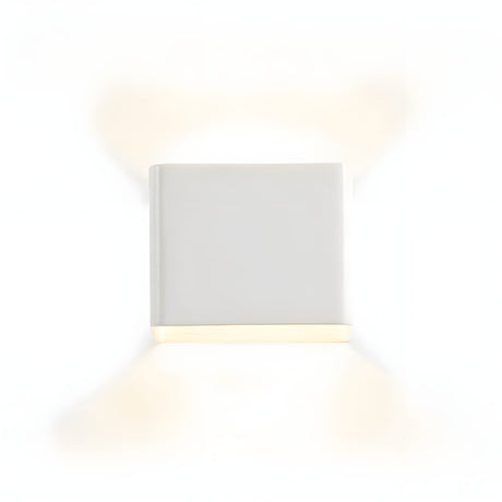 GlowBurst Light - Modern Fyrkantig LED Vägglampa Carvallo