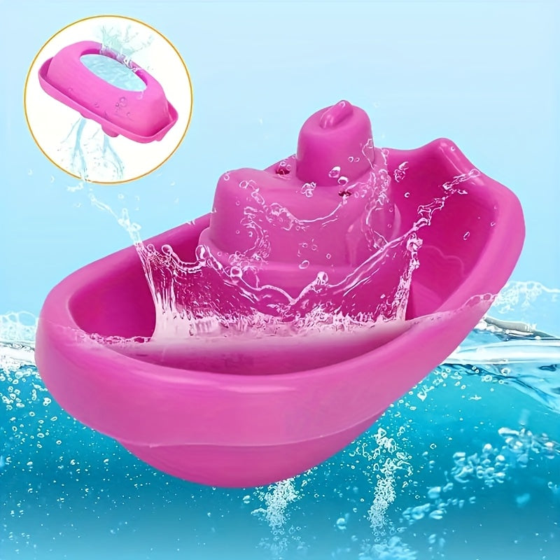 Plastikbadleksaker båtar för småbarn Carvallo