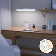 RoyaleGlow Bärbar LED Skrivbordslampa - Magnetisk, Fjärrstyrd Dimbart med 3 Färglägen Carvallo
