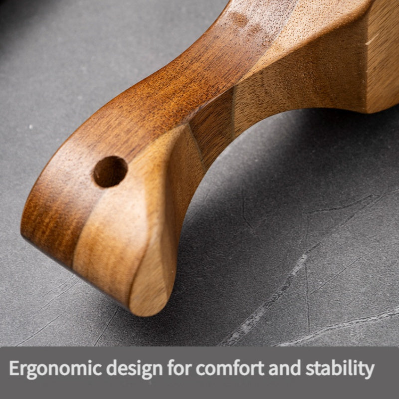 Rivjärn i rostfritt stål - Ost- och grönsaksrivare med flera blad och handtag i akaciaträ MILA Sverige