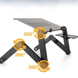 Laptopstativ Justerbart Aluminium Ergonomisk Skrivbordsskiva Carvallo