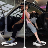 Bil Dörr LED Logotyp Projektor Lampor Carvallo