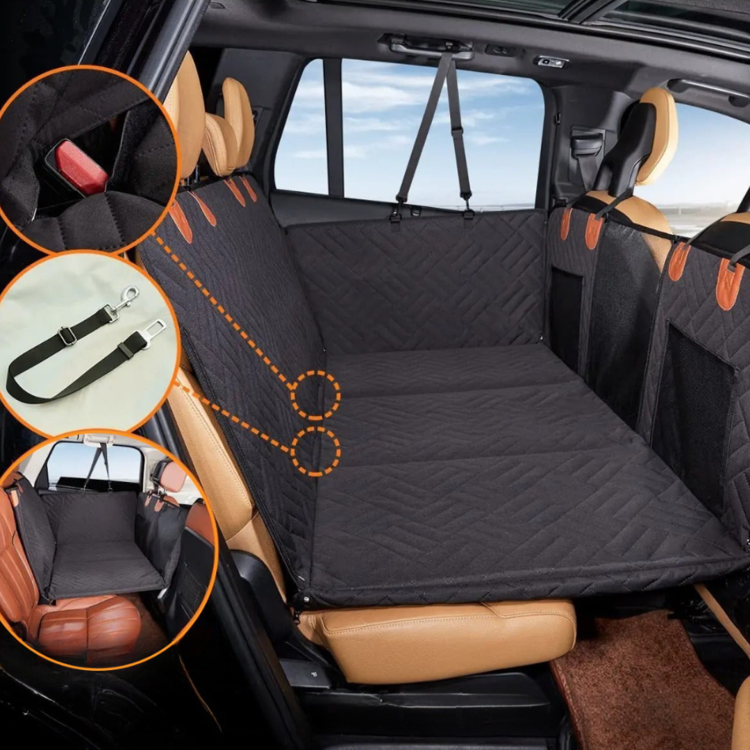 Hund Bilsäten Täckskydd Vattentålig Resenät Carvallo