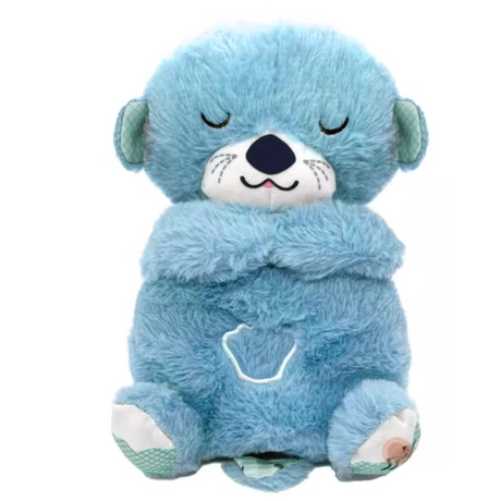 Mjukisdjur med lugnande musik och andningsrörelse Carvallo