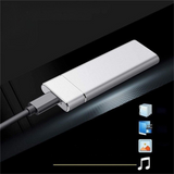 Extern SSD Portabel Hög Hastighet Aluminium Enhet Carvallo