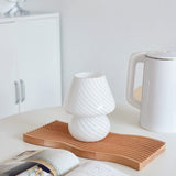 Glas Piltable Lampor | Varm LED Glöd | 7,5" Retro Design | USB eller Stickkontakt | Färgglad Vintage Stil Carvallo