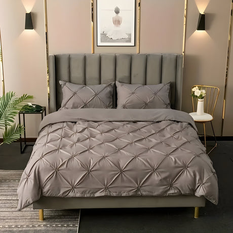CloudLoom Duvet Set - Kneifen Rynkade Filtäckes Set Carvallo