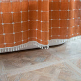 Vintage Inspirerad Rutig Duschgardin Carvallo