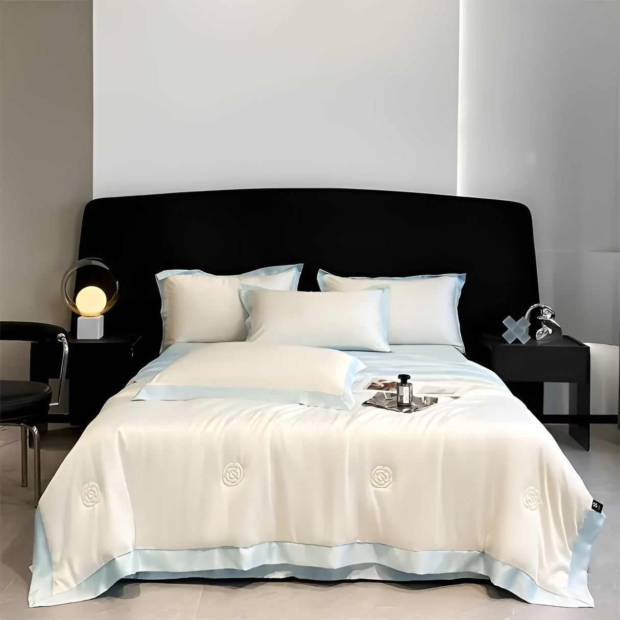 Sommarbäddset 3-delat – Kylning & Silkeslen | Med blommönster & iskylande tyg Carvallo