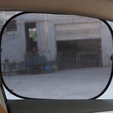 Carvallo-Solskydd SolarisFix | 2-pack för bakrutor | UV-skydd & värmeskydd | Med sugkoppar Carvallo