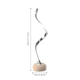 LumaCurve Lampa - Modern LED-skrivbords-lampa Carvallo