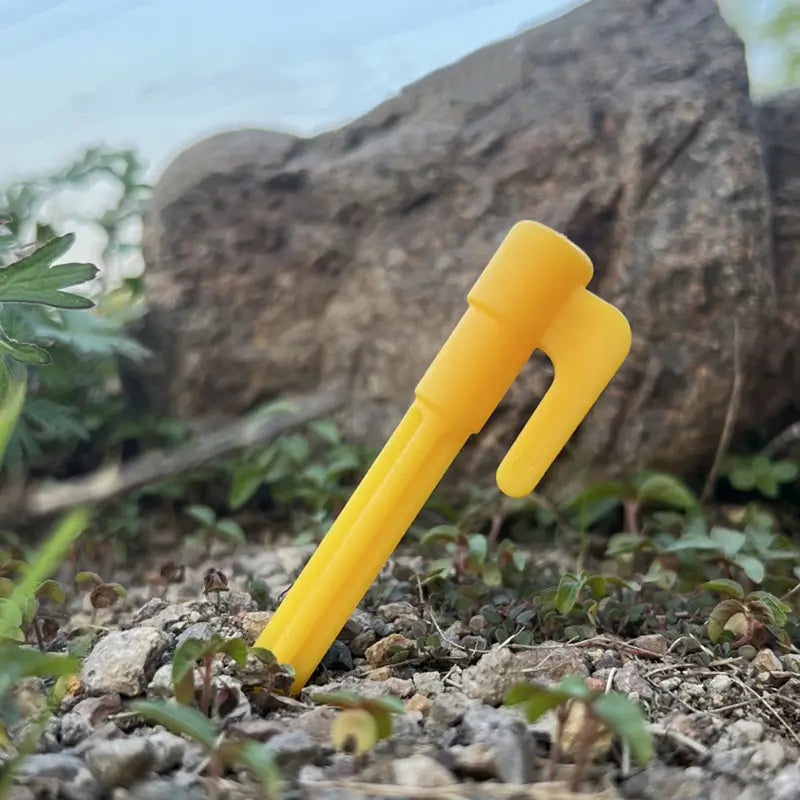 Plastplast tältspikar med krokar – Camping jordspikar för presenningar och tarp Carvallo