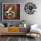 Charmig Kök V väggklocka – För en Mysig Atmosfär Carvallo