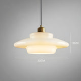 IvoryGlow Light - Modern hänglampa i elfenbensfärgad glas Carvallo