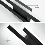 LED Vägglampa Akryl Metall Väggsconslampa Belysningsarmatur Carvallo