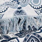Paisley Dream Cotton Tassel Filt Carvallo