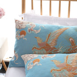 Eleganta Bomull Kuddöverdrag – Traditionell Arv Utseende Carvallo