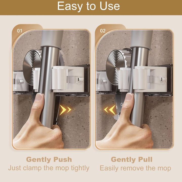 Carvallo | GripMate – Säkert grepp för kvastar &amp; mops utan borrning Carvallo