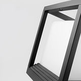 Utomhus solcells LED-ljuskälla svart aluminium Carvallo