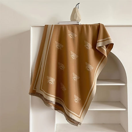 Nuvia Bee Mönster Vinter Halsduk Carvallo