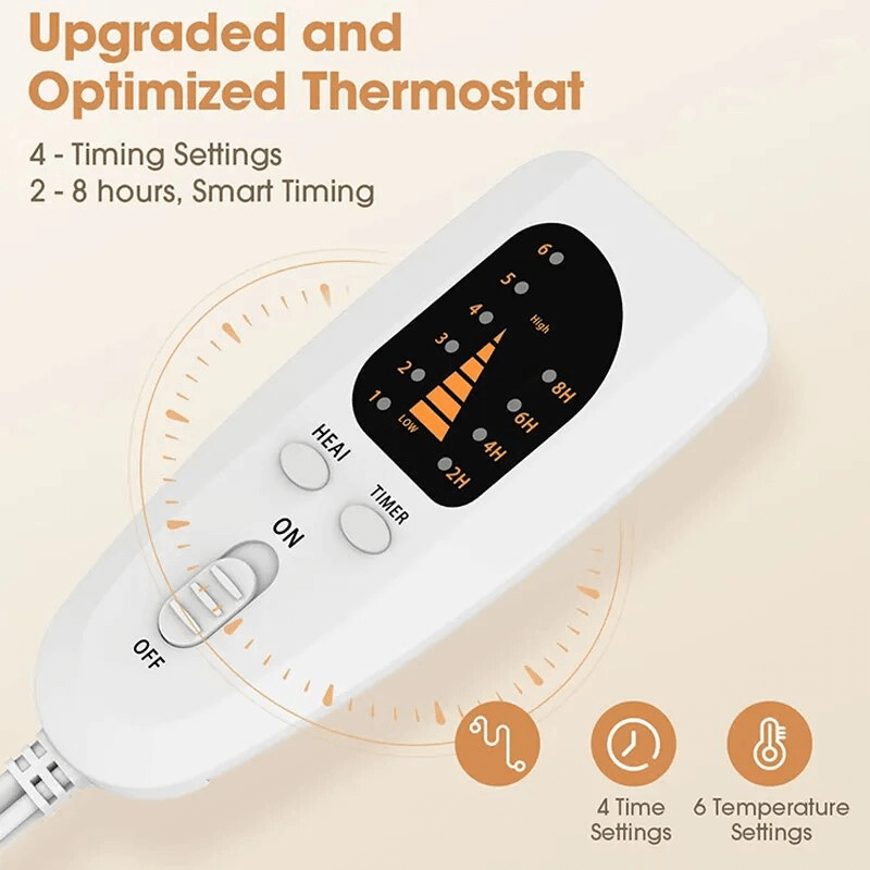 Elektrisk Fotvärme Värmekudde-Personligt-BB-Hemnix