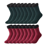 Mjuka Sammet Vintersockor-Vintersockor-BB-8 par-Grön/ Röd-Hemnix