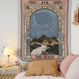 Moon Tarot Tapestry Blanket Carvallo