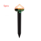 Solardriven djuravvisare för trädgård och gård – Miljövänligt skydd mot möss och gnagare Carvallo