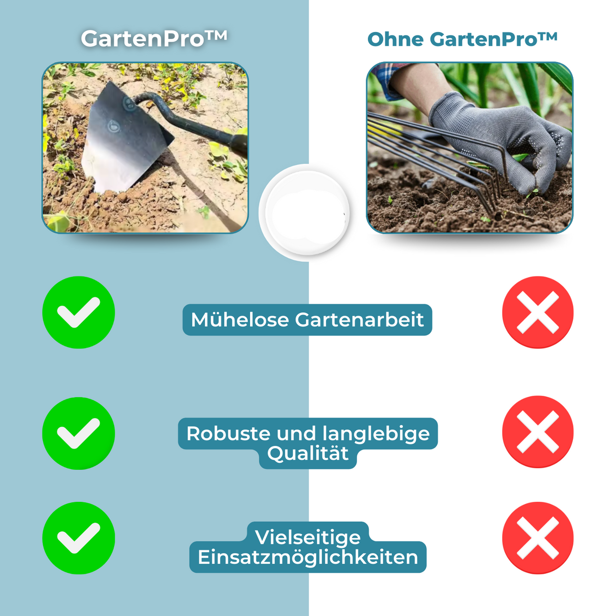 Carvallo – Lätt trädgårdsarbete med hållbar stål Carvallo