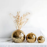 Opulent Golden Ball Vas Kollektion Carvallo