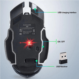 Wolf X8 Trådlös Optisk Mus-Mouse-BB-Hemnix
