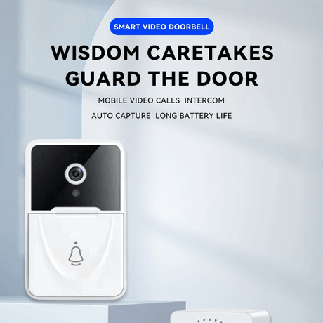 Smart Trådlös Dörrklocka med Kamera – WiFi Video Dörrklocka-Smarta Hem Kamera-BB-Hemnix