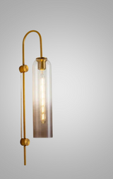 GlassGlow - Modern LED Vägglampa av Glas Carvallo