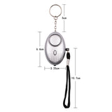 Litet Överfallslarm 130db 60min-Personligt-BB-Hemnix