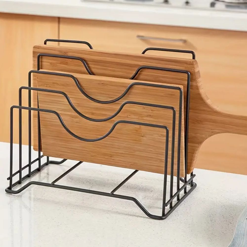 Praktisk Stapel Tallrik & Lock Hållare Carvallo