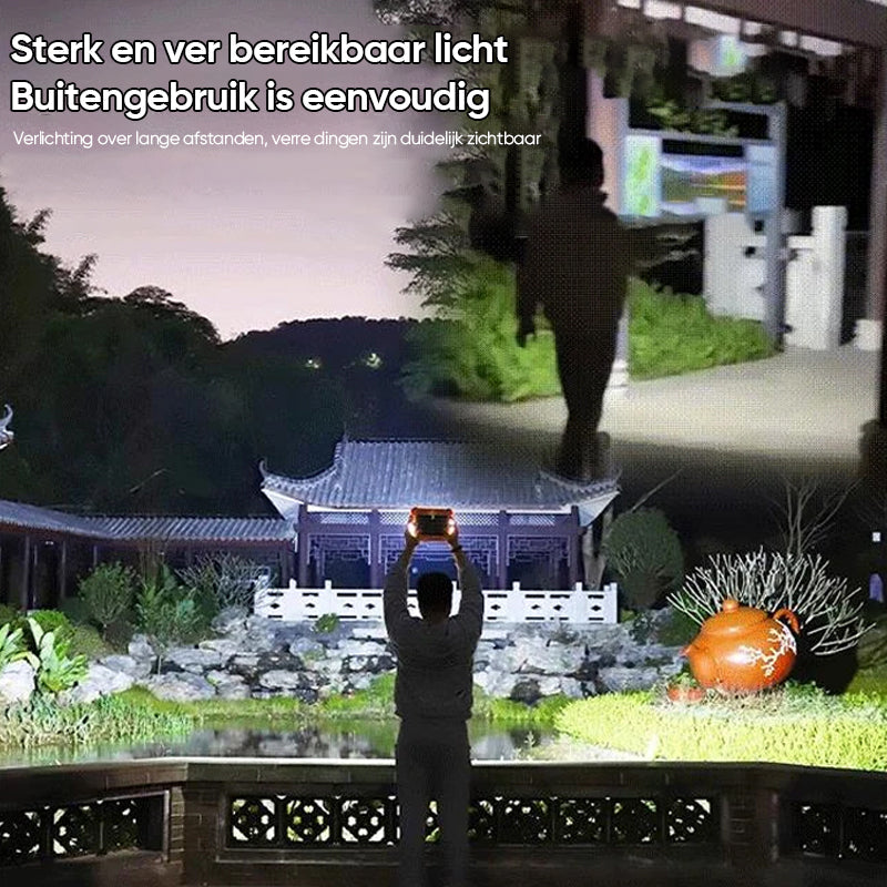 Carvallo - Bärbar solenergi utomhuslampa Carvallo