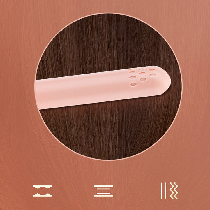 2-i-1 Hårstyler – Plattång & Locktång Carvallo