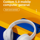 TH10 Trådlösa Stereohörlurar 3D Ljudteknik HiFi Högtalare 12h Batteritid - Kristallklar Ljud-headphone-BB-Hemnix