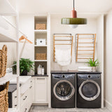 Modern Glass LED Pendant Light | H7.09" eller H8.66" | Bauhaus-inspirerad | Takarmatur | Brick by Brick Carvallo