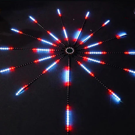 Royallure Firework LED Strip Lights – Ljudaktiverade, Musik Synchronisering & Färgändrande Rum Dekor Carvallo