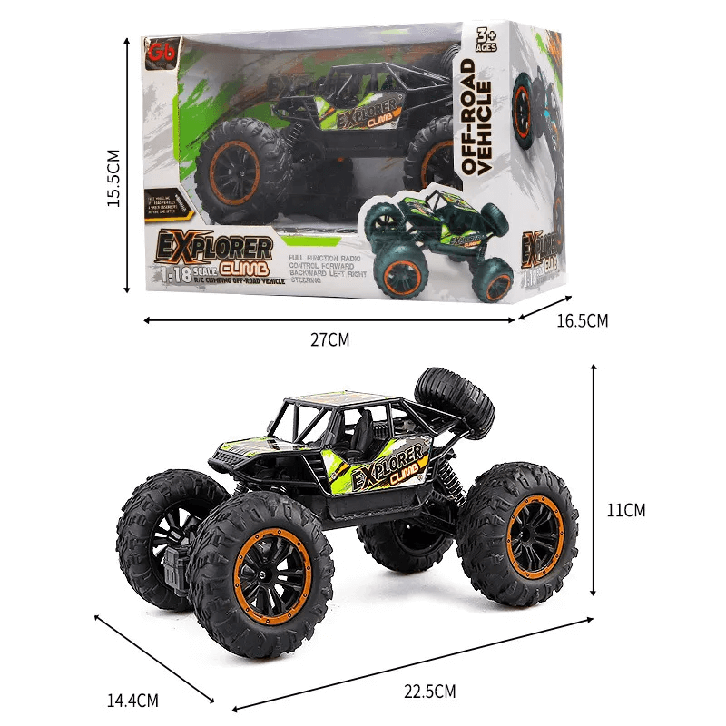 Fjärrstyrd Off-Road – 2.4G RC Buggy för Klättring och Terräng, All Terrain Toy Truck-Radiostyrt-BB-Hemnix